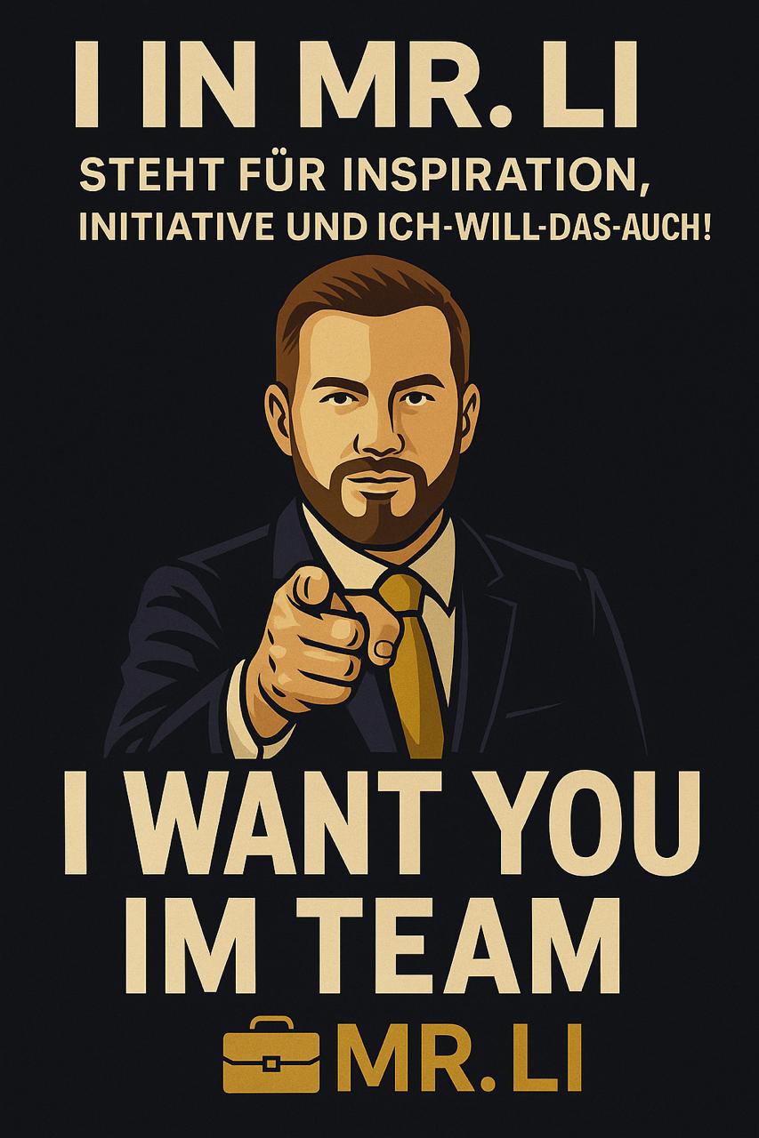 I want You Im Team Mr. Li!